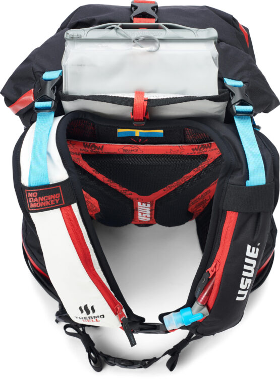 USWE Hajker Winter Rolltop Daypack 30L - Carbon Black