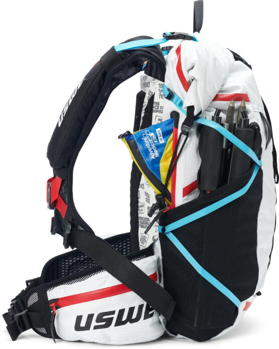 USWE Hajker Pro Winter Rolltop Daypack 30L - Cool White - Image 2