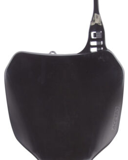 Front Number Plate - Black