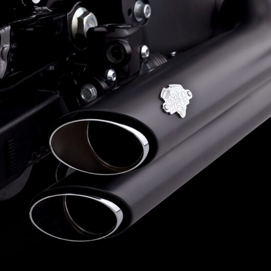Vance & Hines Shortshots PCX Exhaust Black Fits 18-22 Softail