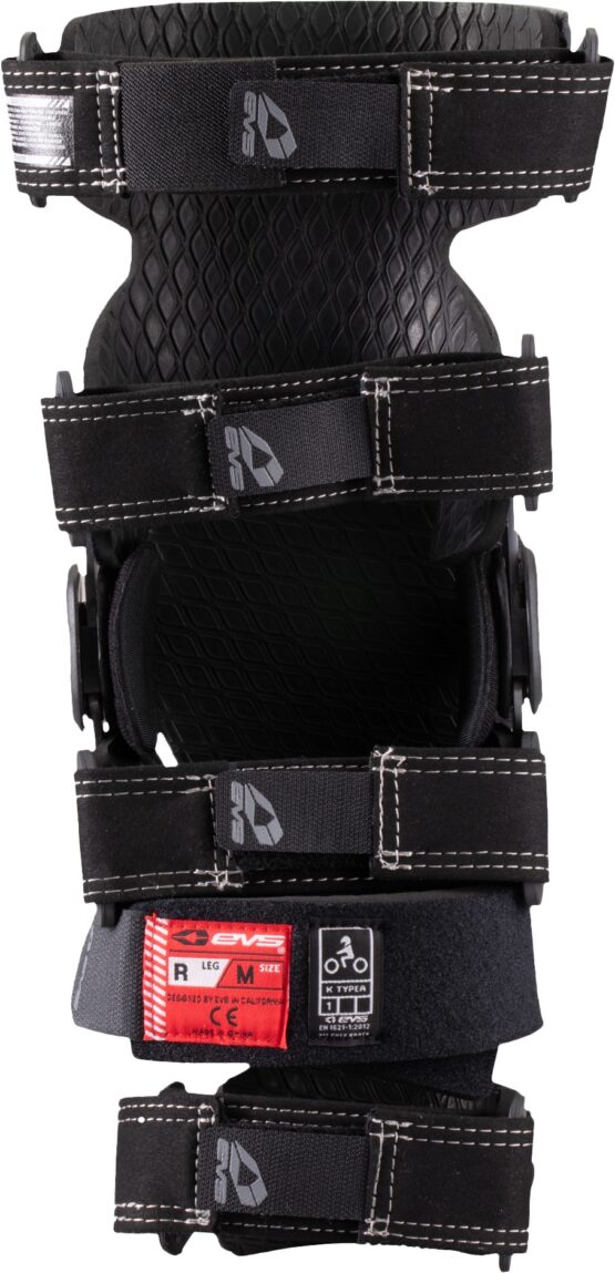 EVS Axis Sport Knee Brace Pair Black/Grey - Medium - Image 7