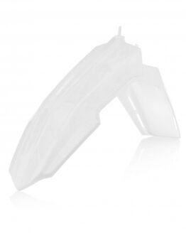 Acerbis White Front Fender Fits 18-22 RMZ450 & 19-22 RMZ250