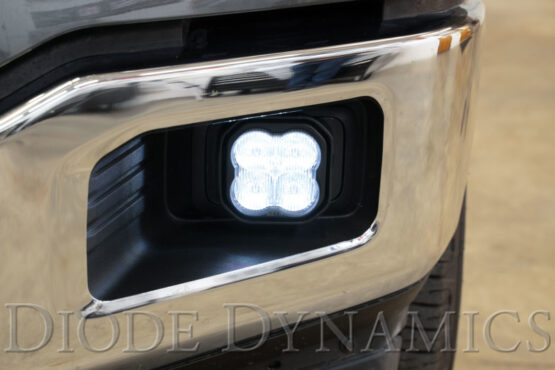 SS3 Pro Type F2 Yellow SAE Fog Light Kit Pair - Diode Dynamics