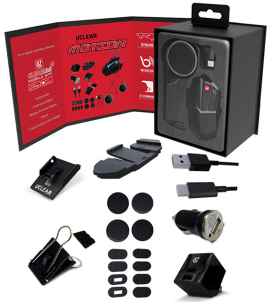 UCLEAR Motion 4 Lite Bluetooth Helmet Communicator - Image 3
