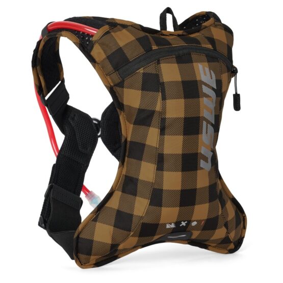 USWE Outlander 2L Hydration Pack Flannel Bronze/Black