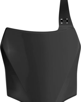 Front Number Plate - Black