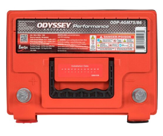 Odyssey Battery ODP-AGM75 86 Performance AGM Auto/Truck Battery - Image 3