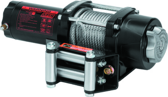QuadBoss 3500Lb Winch with Wire Cable - Image 2