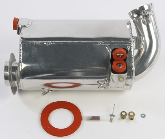Lightweight Snowmobile Exhaust Silencer