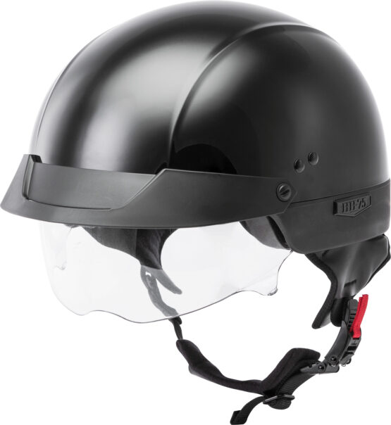 GMAX HH-75 Half Helmet Black XL Gloss - Image 2