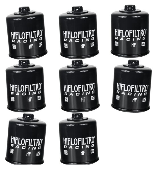 HF303RC Race Oil Filter - Black - 8 Pack