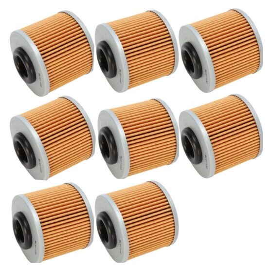 Hiflo HF569 Oil Filter Black by HiFloFiltro - 8 Pack
