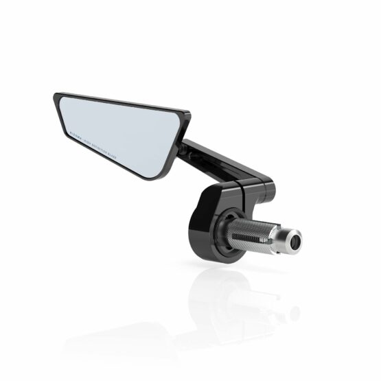 Rizoma Cut Edge Bar End Mirror Universal Right Black - Image 2