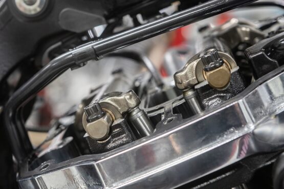 S&S Roller Rocker Arms Set for Harley M8 2017-Up 1.640:1 Ratio - Image 2