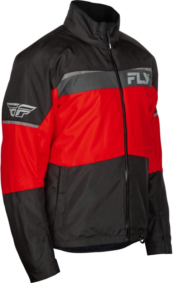 Fly Racing Aurora Jacket Red/Black 4X-Large