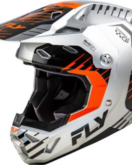 Fly Racing Formula CP Slice Helmet Grey/Orange/Black SM