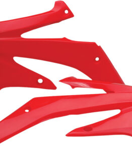 Acerbis Red Radiator Shrouds Plastic 2pc Set Fits 2005-2008 Honda CRF450R