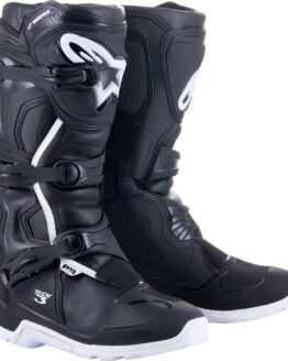 Alpinestars Tech 3 Enduro Waterproof Boots Black/White Size 5