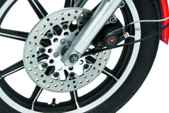 TwinPower Front 11.5in Floating Rotor Mesh Silver For 84-17 Big Twin/XL - Image 2