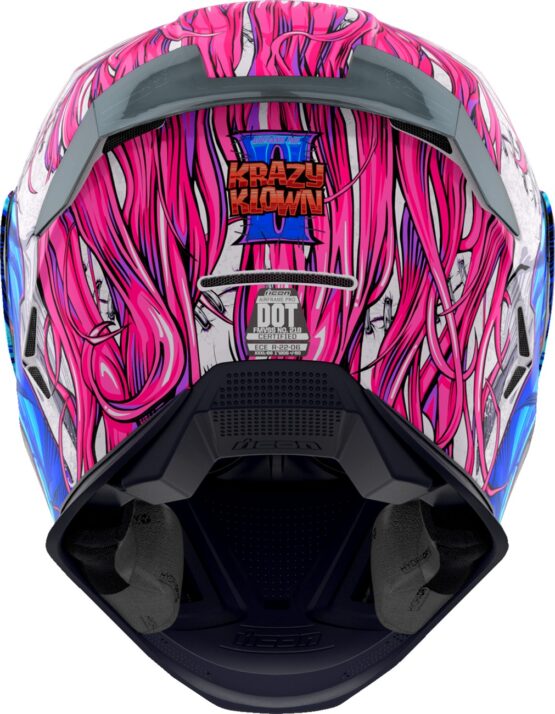 ICON Airframe Pro Krazy Klown 2 Helmet Pink - Small - Image 2