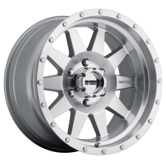 MR301 The Standard 18x9 +18mm Offset 6x135 94mm CB Machined/Clear Coat Wheel