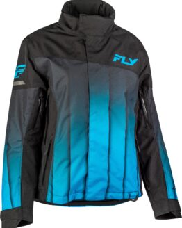 Fly Racing Womens SNX Pro Jacket Blue/Black Medium
