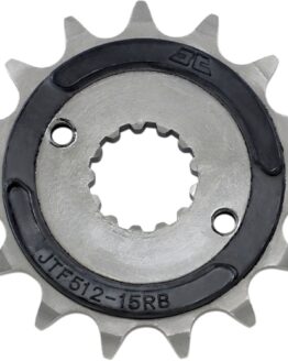 Front Steel Countershaft Sprocket w/ Rubber Damper - 15 Tooth 520