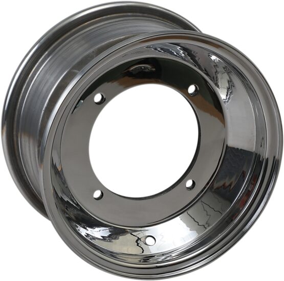 AMS Standard-Lip Spun Aluminum Wheel 10x5 4/144 Front Polished