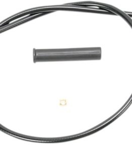 Drag Specialties Black Vinyl Throttle/Idle Cable 36-3/4in For Harley-Davidson