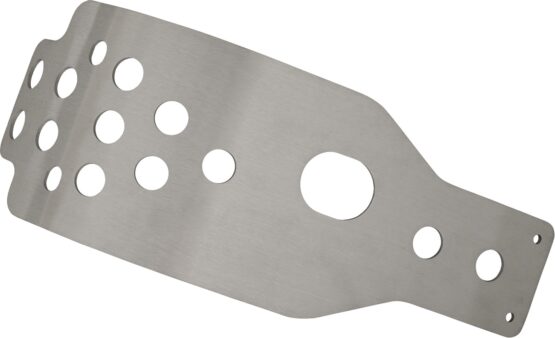 Works Connection MX Skid Plate Silver For Kawasaki KX450