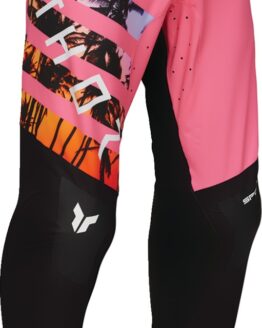 Thor Sportmode SD Pants Black Pink Orange White Men's Size 36