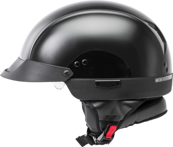 GMAX HH-75 Half Helmet Black XL Gloss - Image 4