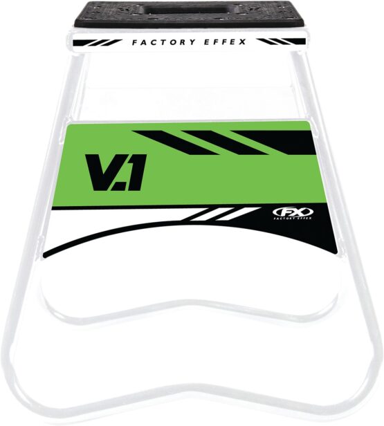 Factory Effex V1 Bike Stand Kawasaki White