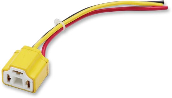 Cycle Visions Headlight Socket 3-Prong Ceramic