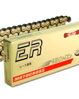 DID 420NZ3 110 Link Non-Sealed Gold and Black Chain