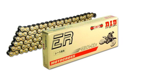 DID 420NZ3 110 Link Non-Sealed Gold and Black Chain