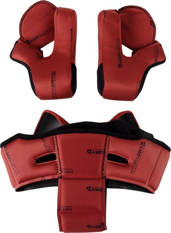 Icon Domain Helmet Liner and Cheek Pads Set XL Red
