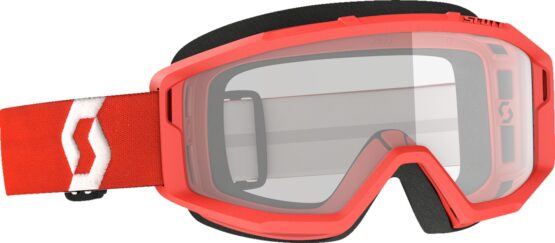 Scott Primal Goggles Red Clear Lens Small Frame
