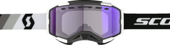 Scott Fury LS SnowX Goggle Black/White Blue Chrome Light Sensitive - Image 2