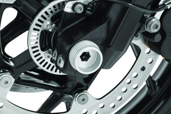 Kuryakyn Lodestar Front Axle Slider Silver - Image 2