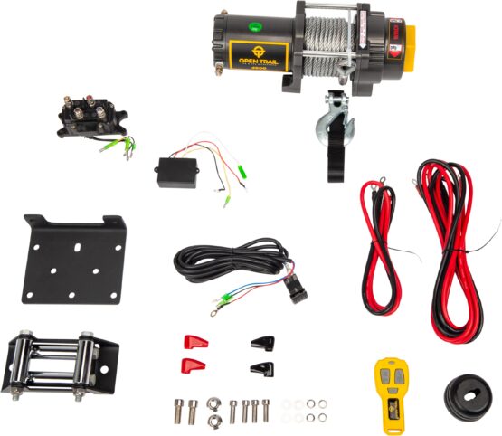 Open Trail 4500lb Winch Steel Wire ATV/UTV with Wireless Remote