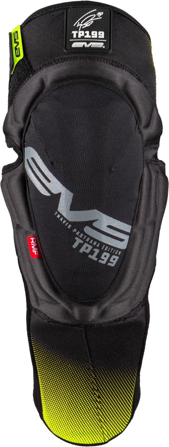 EVS TP199 Knee/Shin Guard Pair Black/Hi Viz 2XL - Image 3