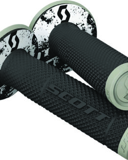 SX2 Tattoo 2 Motorcycle Grips Black/Grey 7/8"