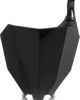 Front Number Plate - Black