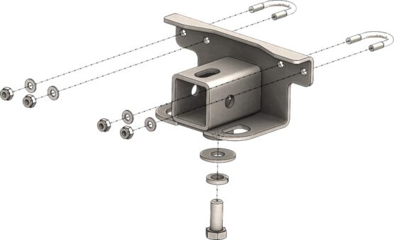 2 in. Receiver Hitch Rear - Image 2