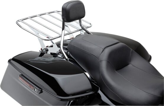 Cobra BA Flat Luggage Rack Chrome Fits Harley FLH/FLT 2009-2022 - Image 2