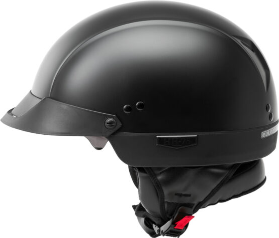 GMAX HH-75 Half Helmet Matte Black XS - Image 2