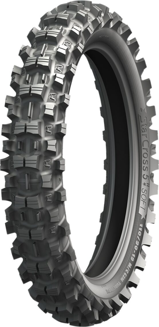 90/100-14 StarCross 5 Soft Rear Motorcycle Tire -  TT