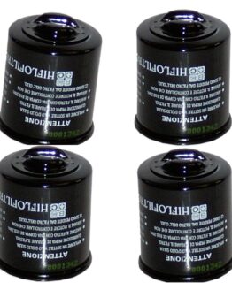 HF183 Oil Filter - Black - 4 Pack