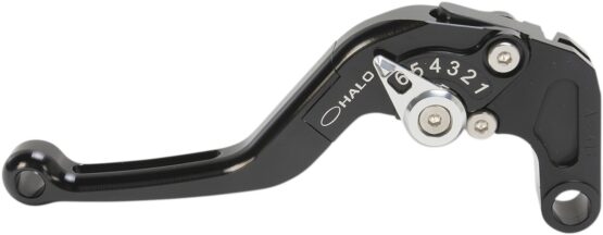 Halo Adjustable Folding Clutch Lever - Black